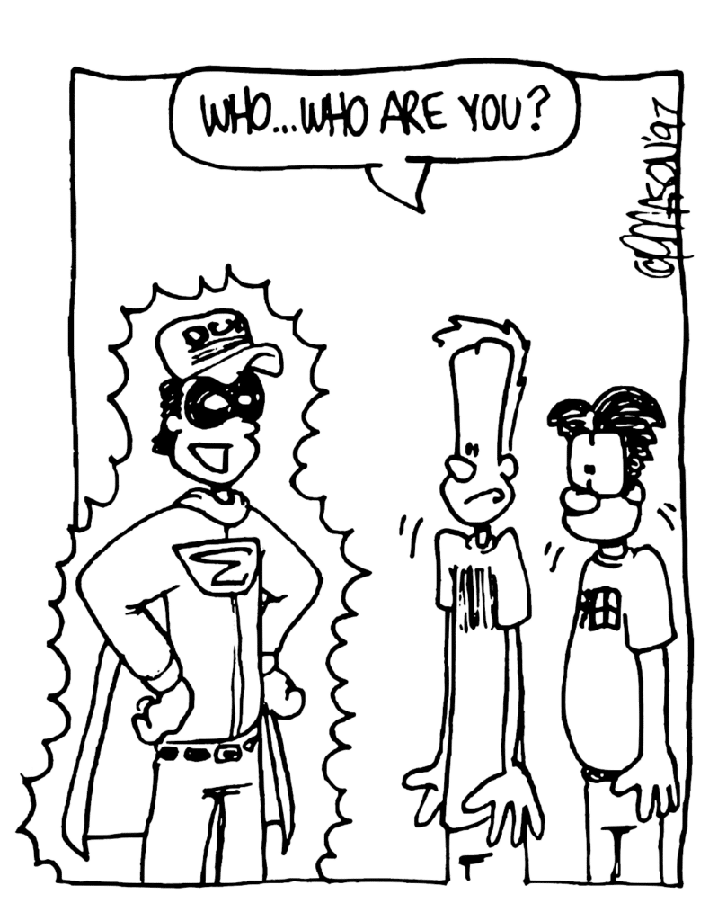 JOHNNY: Who... who are you?