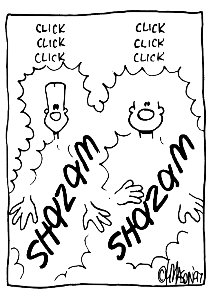 SOUND: SHAZAM SHAZAM