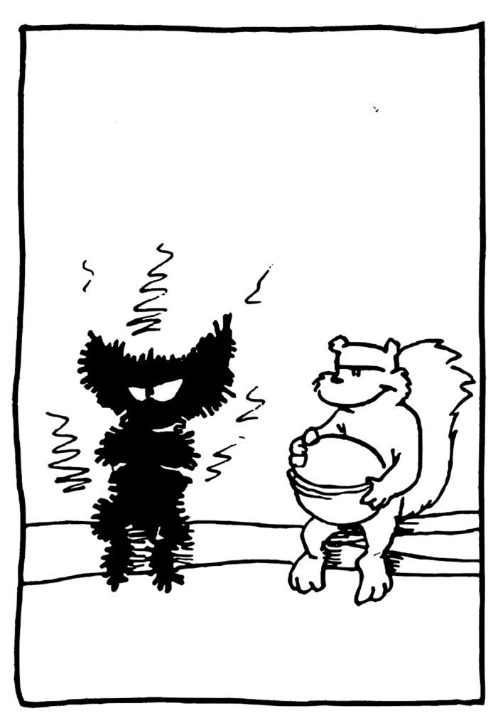 Nick looks at Mo.