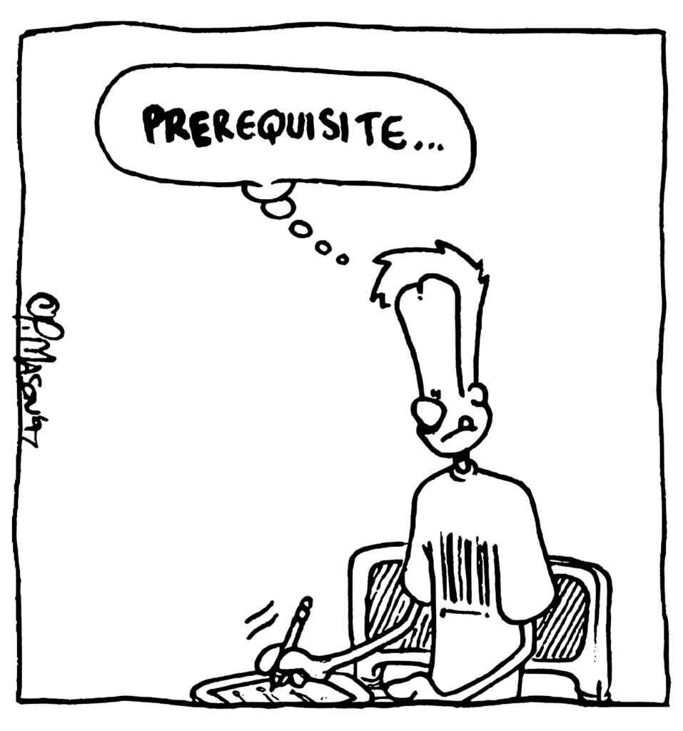 JOHNNY: PRErequisite...