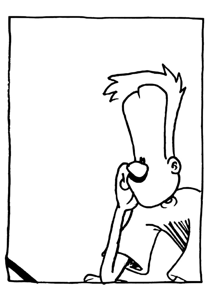 A pause