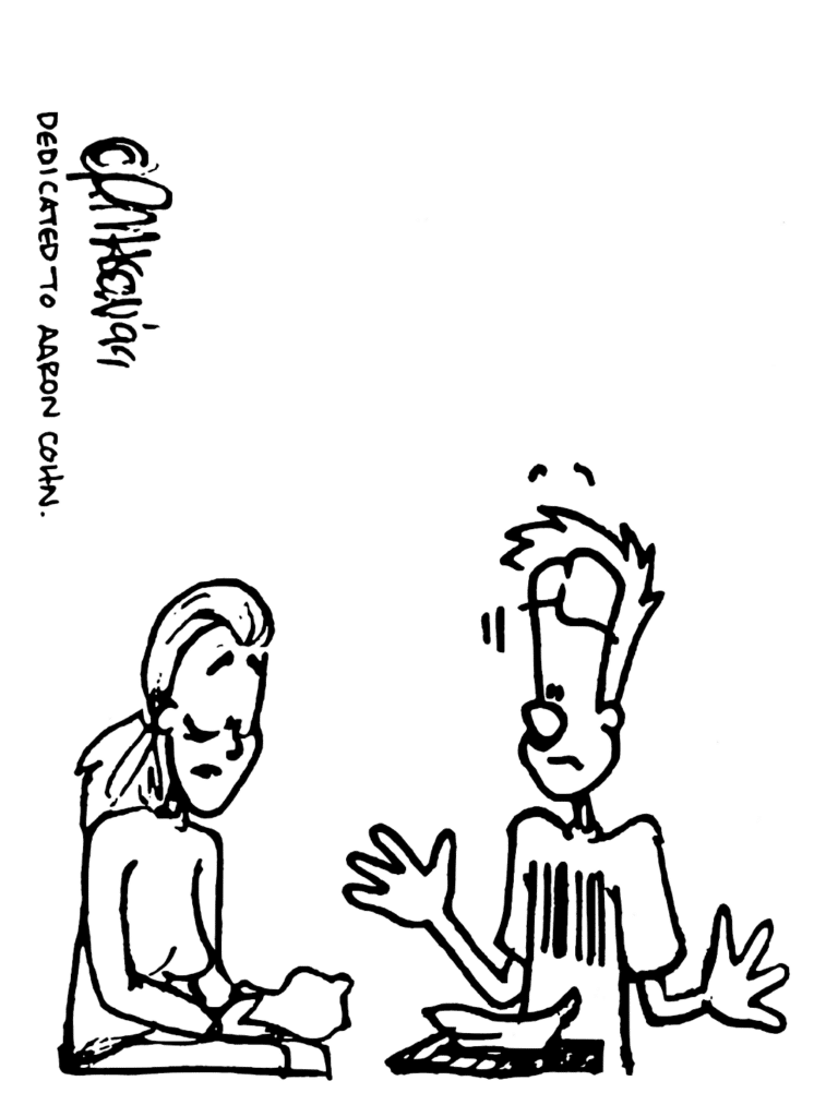 A pause