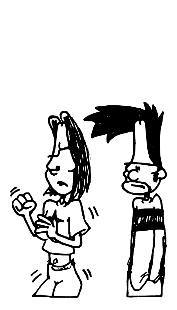 A pause