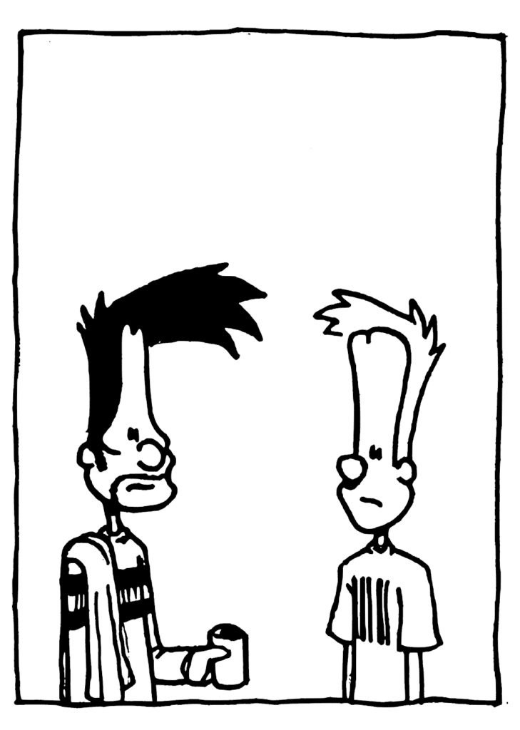 A pause